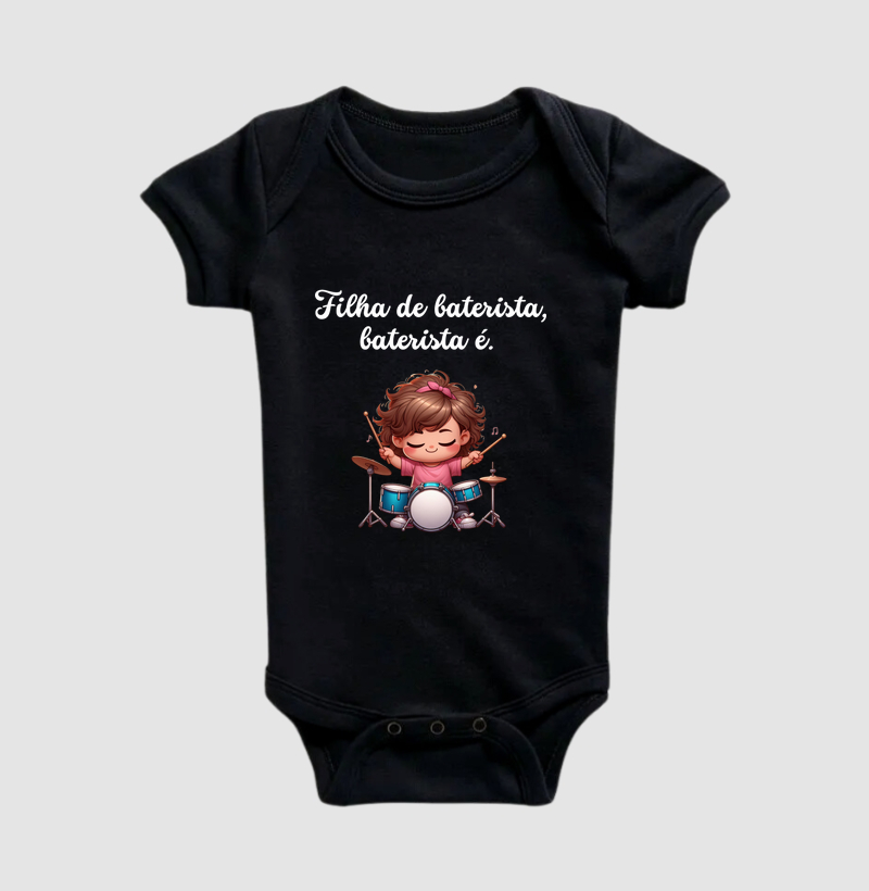 Filha de baterista, baterista é