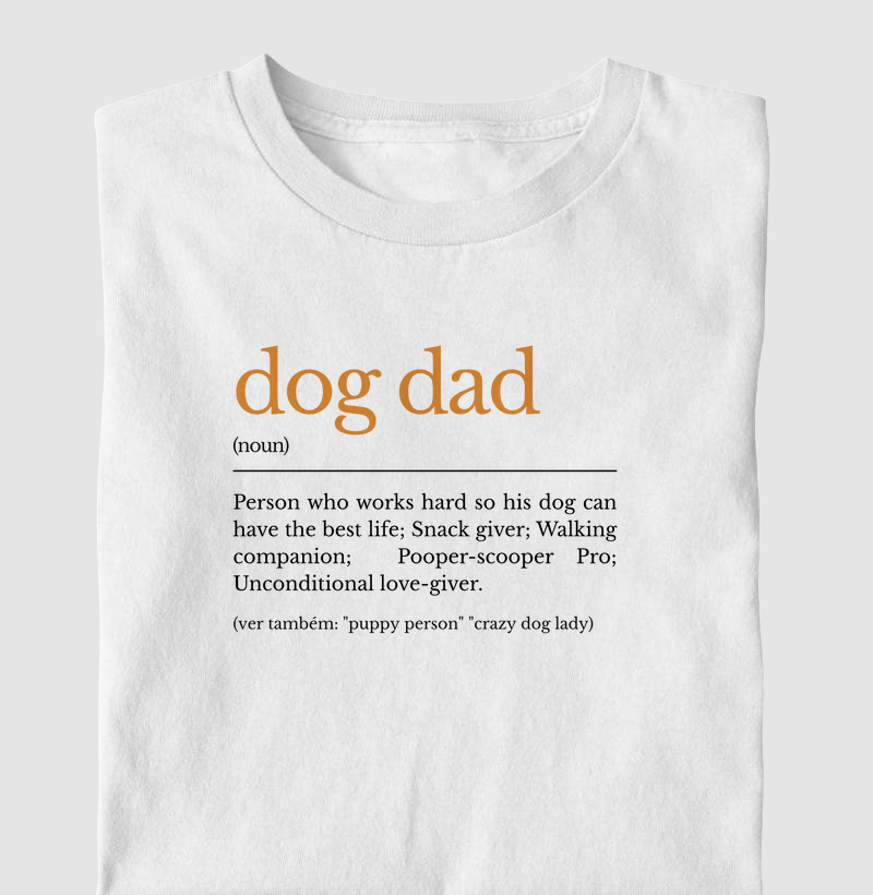Dog Dad Dicionário