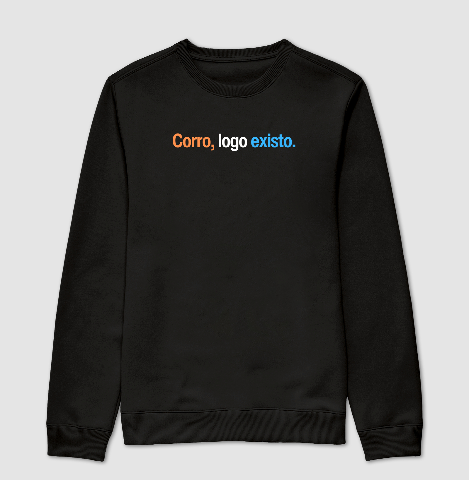 Corro, logo existo