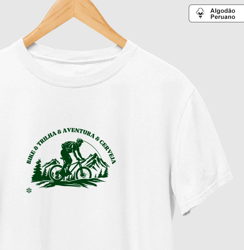 Camiseta Premium Aventura & Cerveja