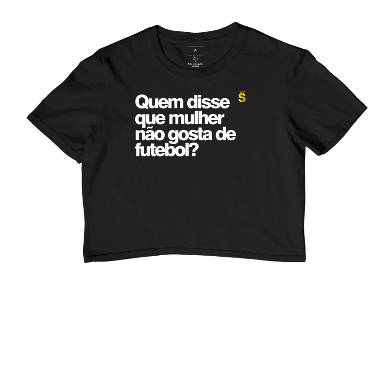 Quem disse que mulher nao gosta de futebol