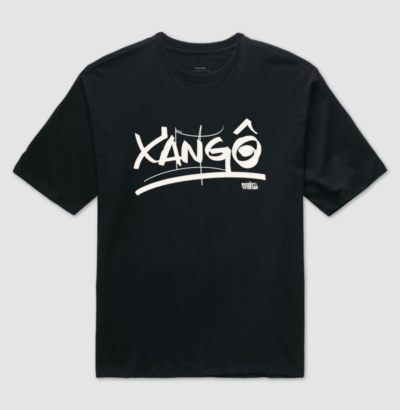 Oversized Preta Xangô Maria Patuá