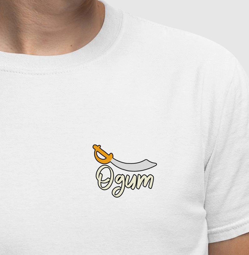 Camiseta Ogum - Coleção Pais e Mães de Cabeça