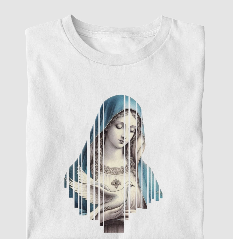 Camiseta Infantil Básica de Algodão "Mãe"