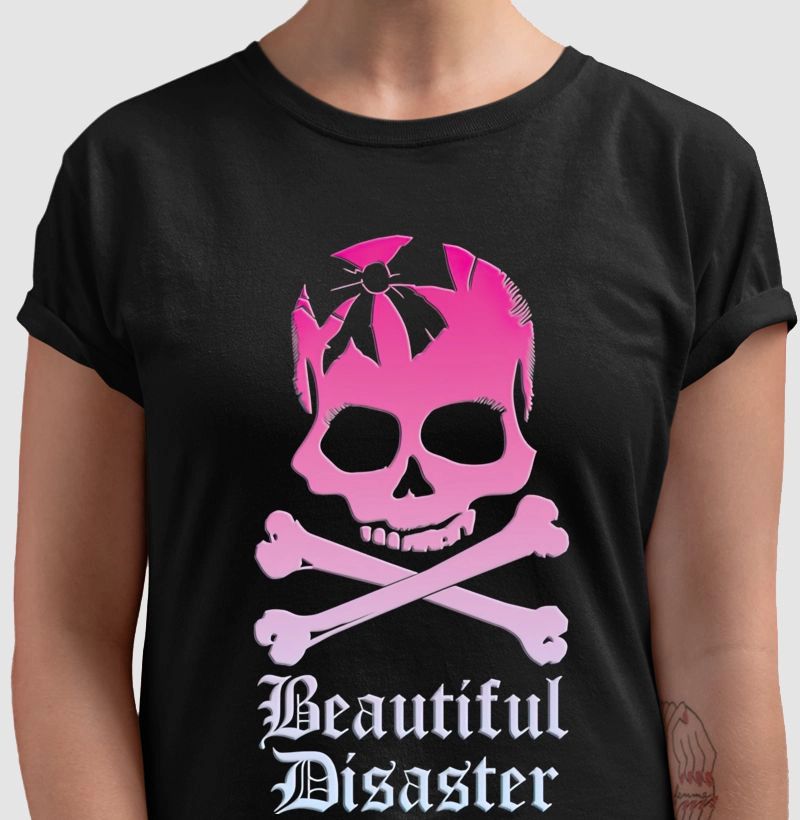 Beautiful disaster rosa e azul