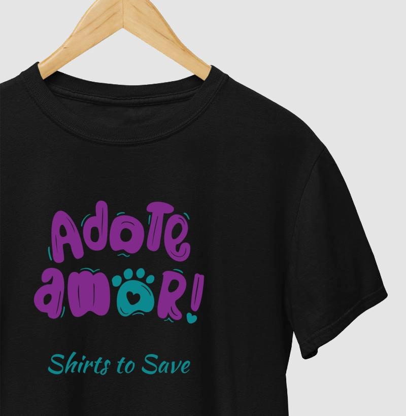 Camiseta Adote Amor