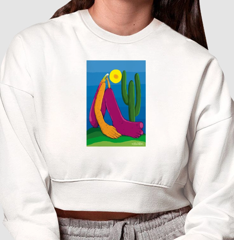 Moletom Cropped Celopax 