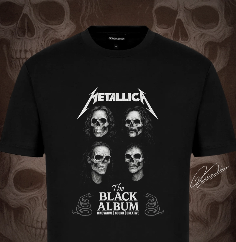 The Black Album  - Skull Concept