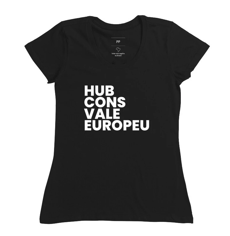Camiseta Feminina Hubcons Vale Europeu