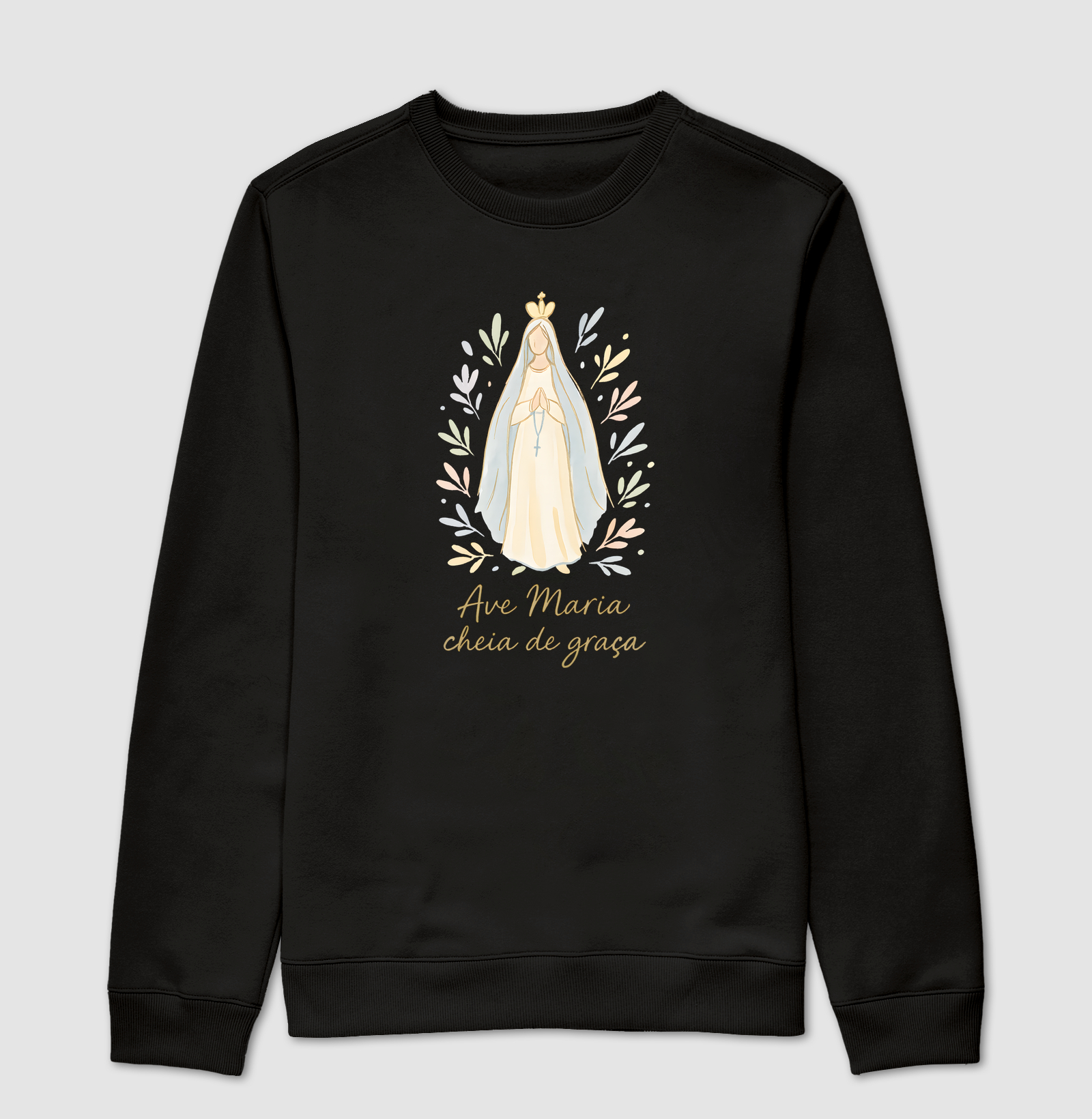 Ave Maria Cheia de Graça Desenhada