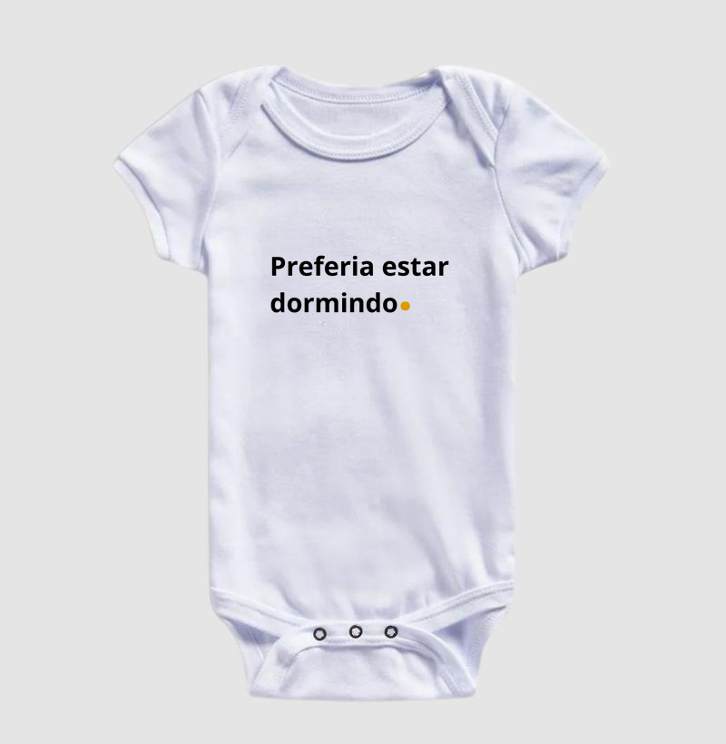 Body preferia estar dormindo