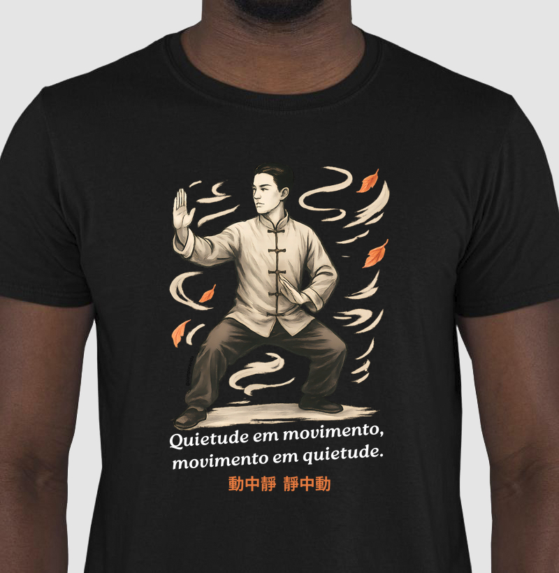 Quietude em movimento, movimento em quietude.