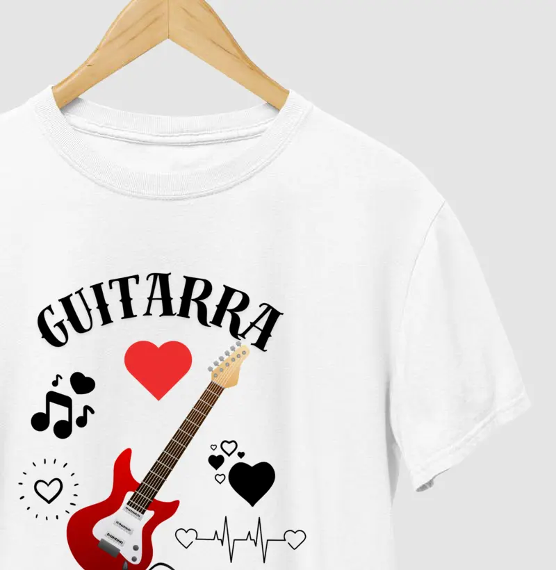 Camiseta Musica guitarra