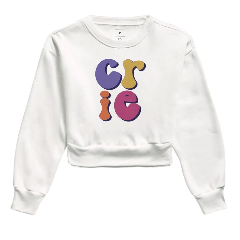 Moletom cropped - Crie