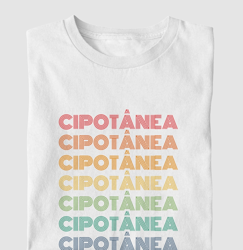 Cipotânea Letreiro Retrô
