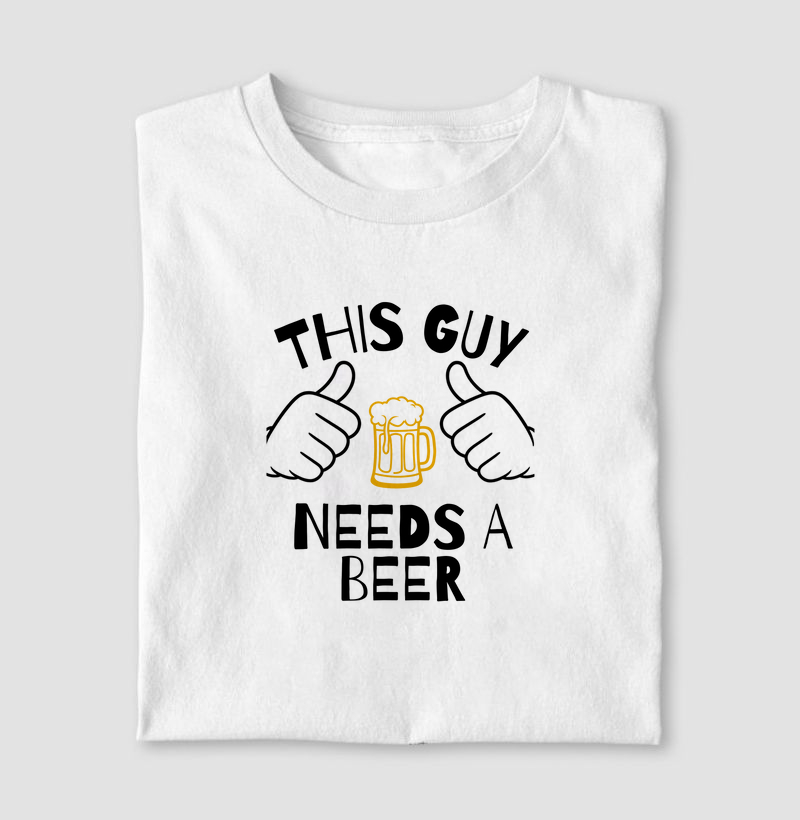 This guy needs a beer.