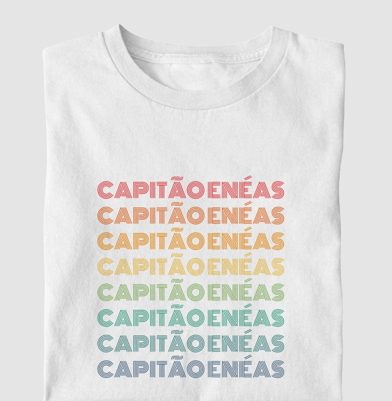 Capitão Enéas Letreiro Retrô
