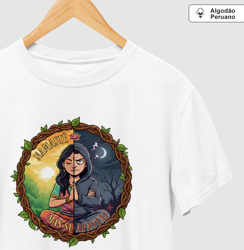 Namastê, mas se afastaê