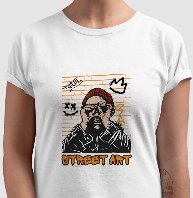 Camiseta Street art