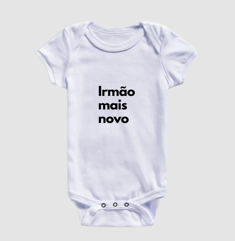 Irmão mais novo (body bebê)