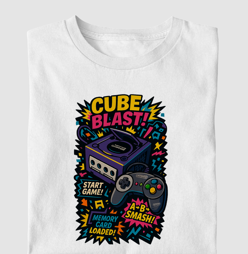 Console Vetor Nintendo Game Cube Blast 2