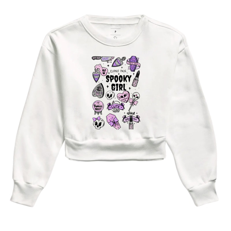 Spooky Girl Clipart