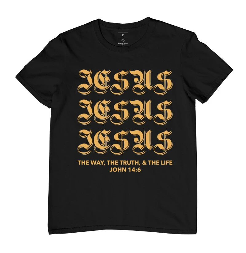 Camiseta the way, the truth, & the life