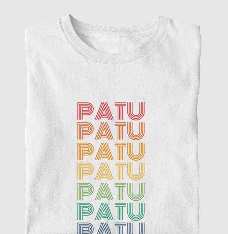 Patu Letreiro Retrô