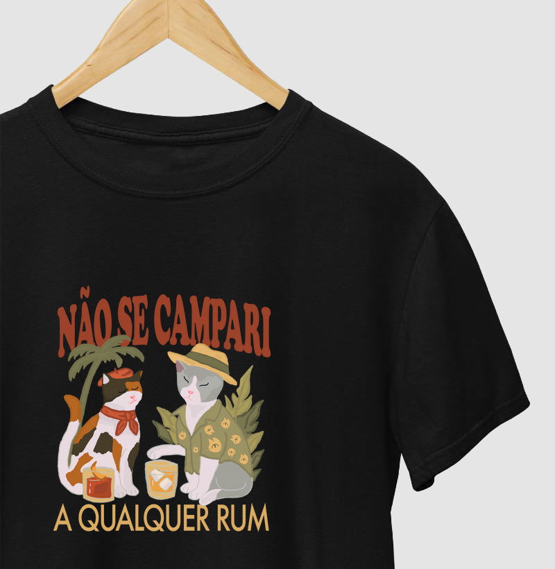 Camiseta - Não se Campari a qualquer Rum