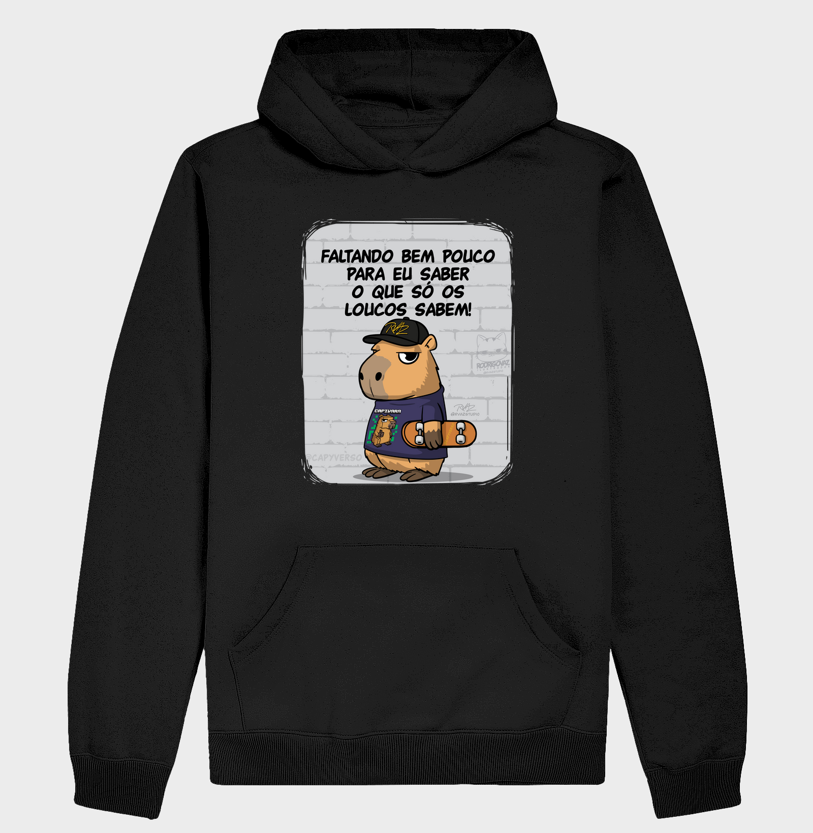 Camiseta Capivara só os loucos