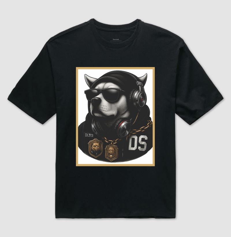 Camiseta Dog HipHop