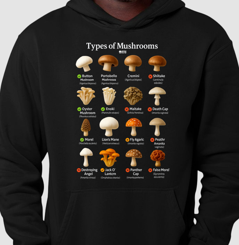 Types of Mushrooms