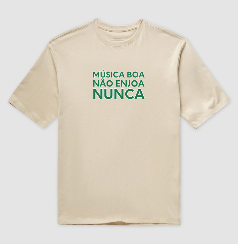 Música Boa Não Enjoa - Oversized