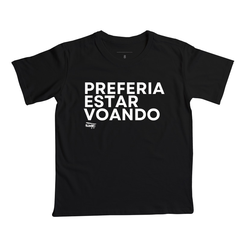 Preferia estar voando
