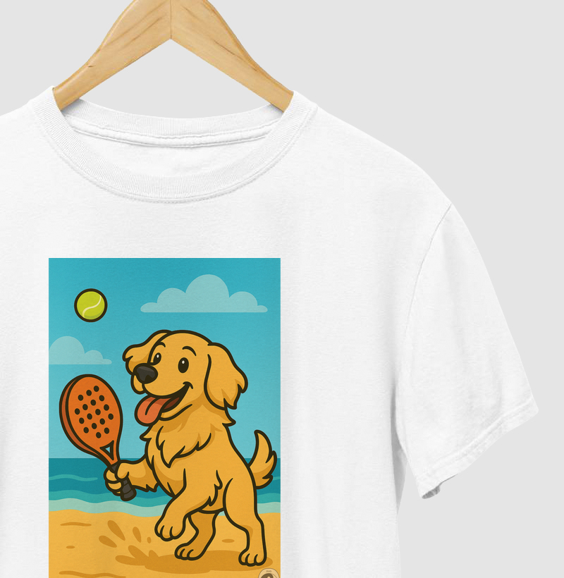 Golden Retriever Beach Tennis