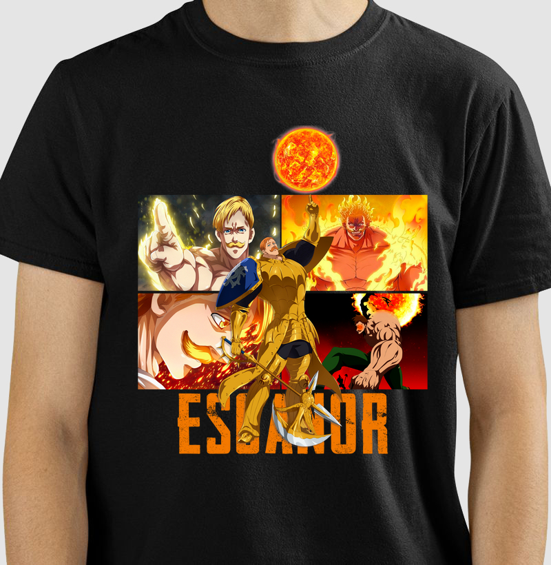Camiseta Escanor – O Orgulho dos Sete Pecados Capitais