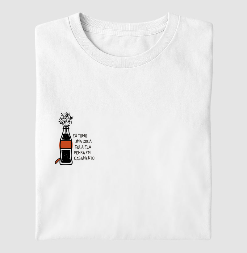 Camiseta Caetano Veloso - Eu tomo uma Coca-Cola