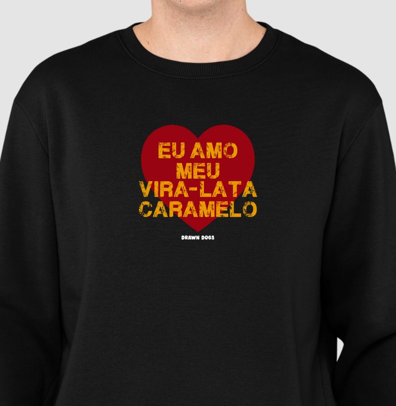 Eu amo meu vira-lata caramelo