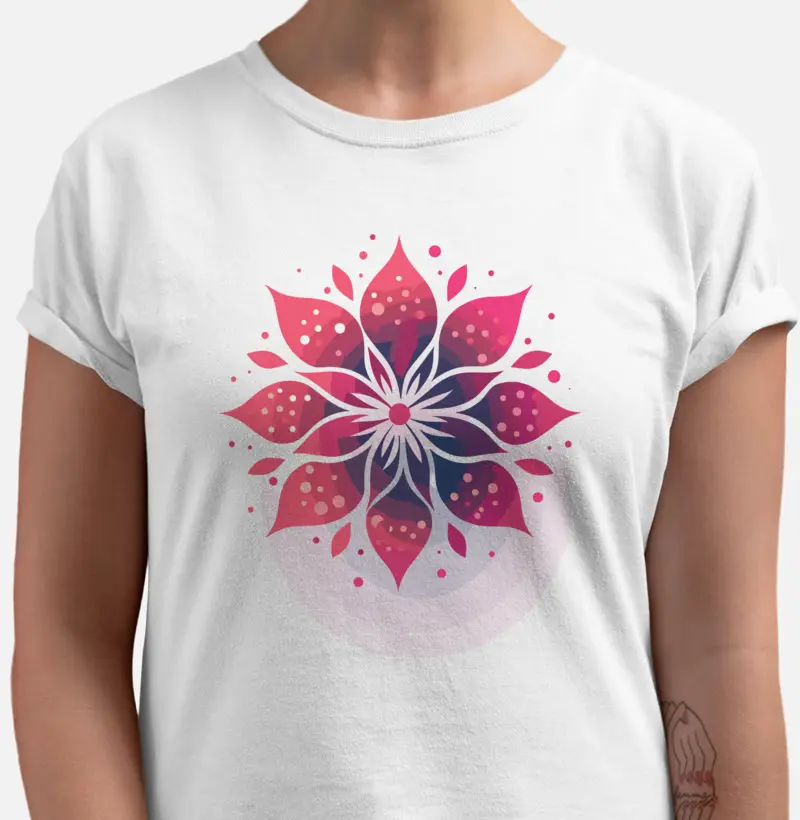 Camiseta Desabrochar da Elegância
