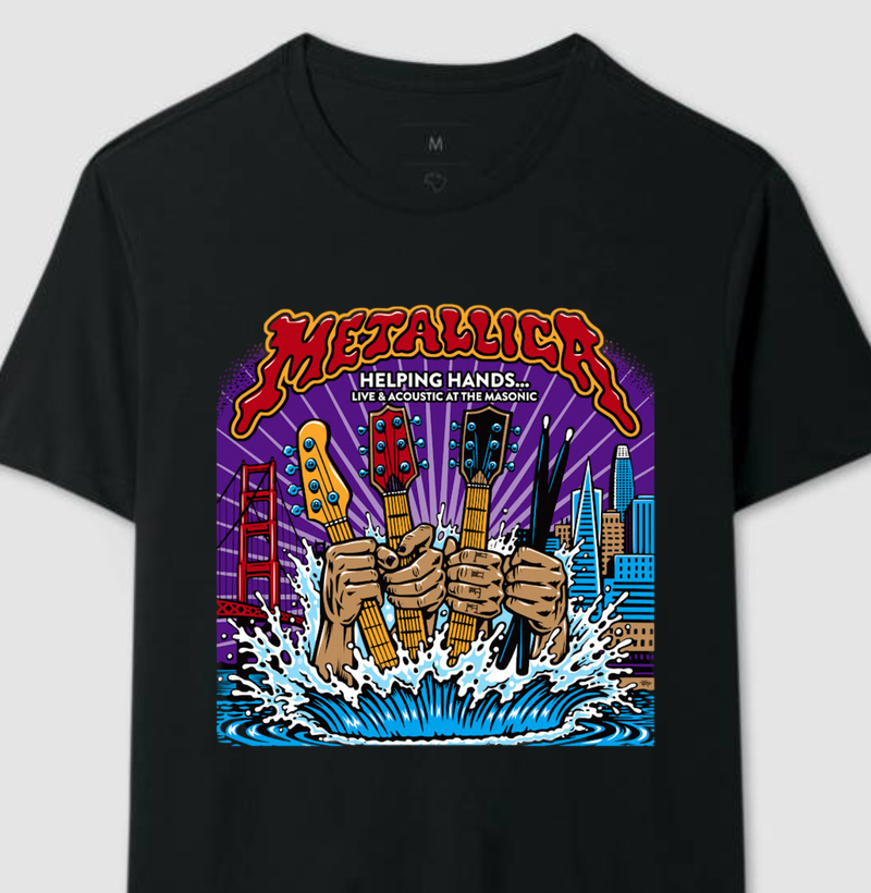Camiseta Metallica – Helping Hands