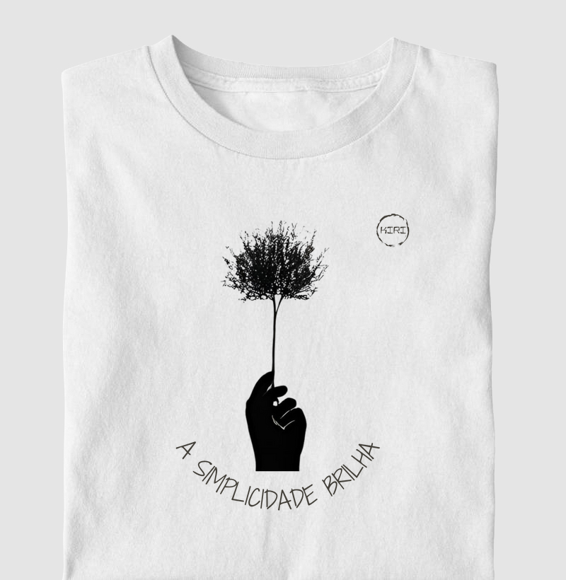 Camiseta KIRI - A Simplicidade Brilha - Min