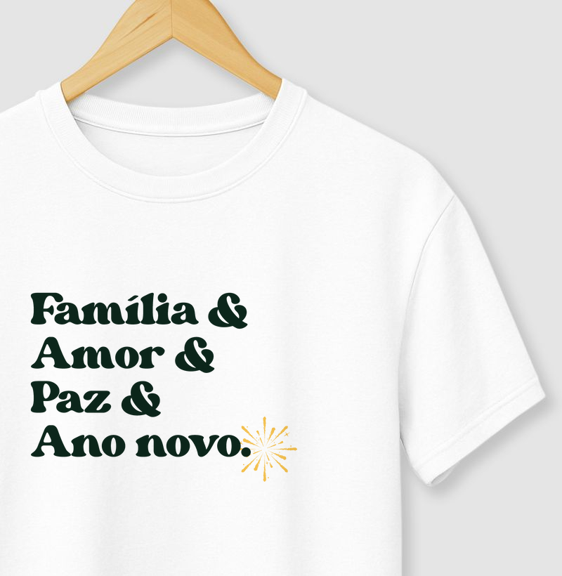 Família, Amor, Paz, Ano Novo!
