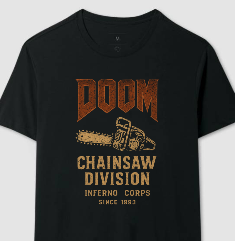 Doom Chainsaw Division 1993 Retro Series