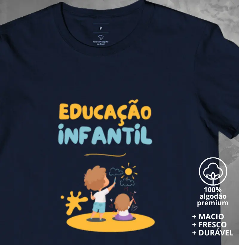 Camiseta Educação Infantil