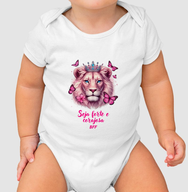 SEJA FORTE E CORAJOJA BFF - PINK