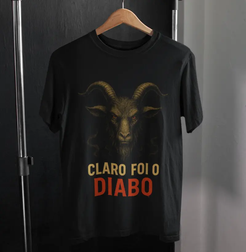 Claro foi o diabo.