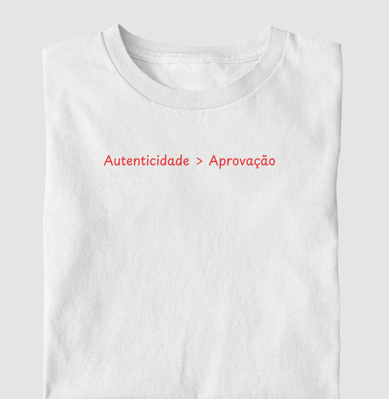 Camiseta | Autenticidade > Aprovação