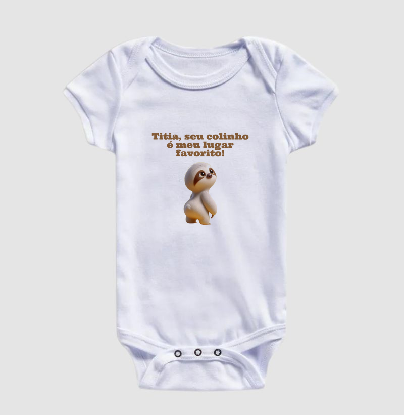 Body infantil para Tia