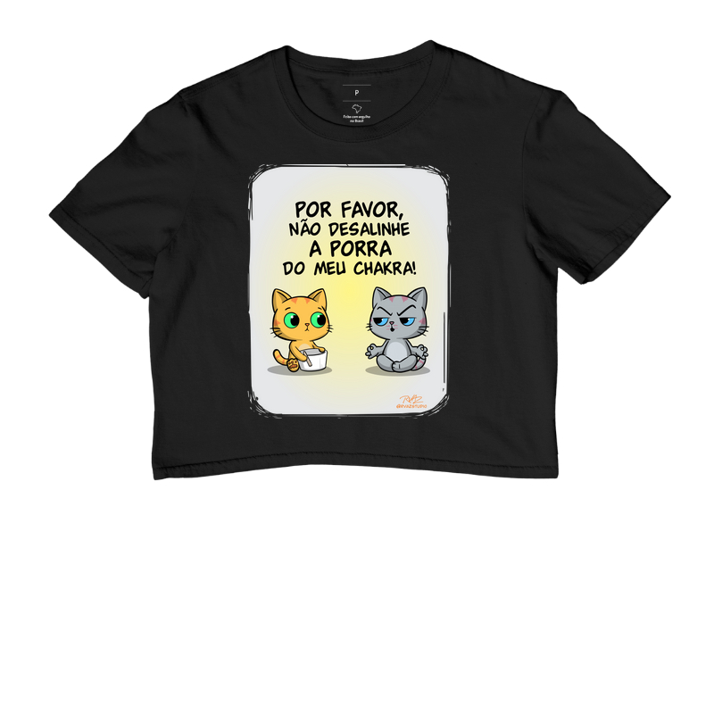 Camiseta Gato Sincero Chakra