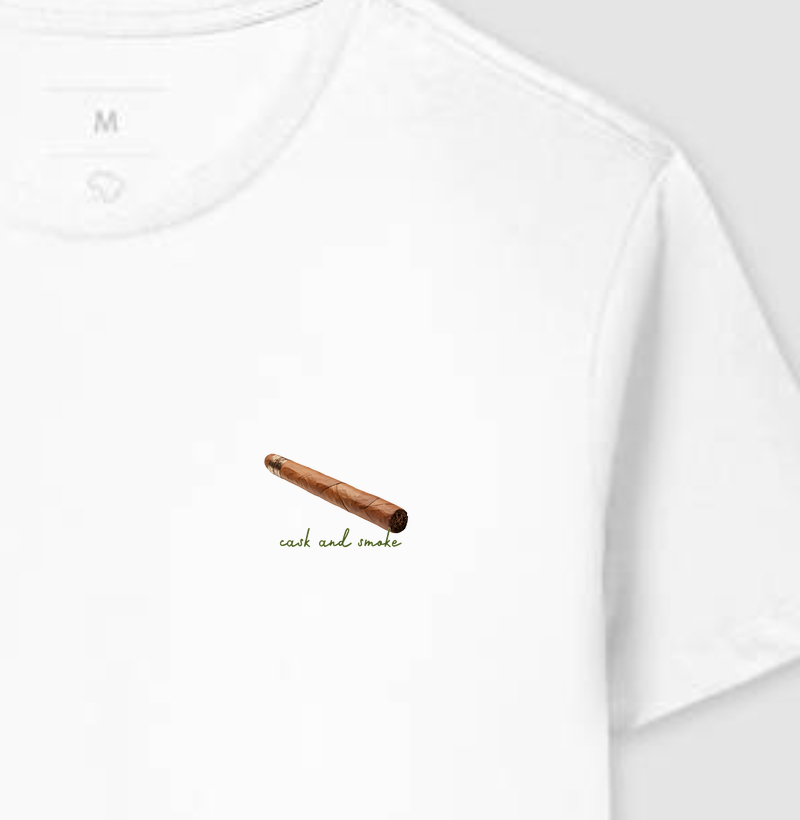 Camiseta Charuto - minimalista
